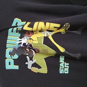 Vintage, Men's Hoodie, Size XL, Disney Powerline from The Goofy movie